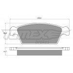 TOMEX Brakes Bremsbelagsatz, Scheibenbremse
